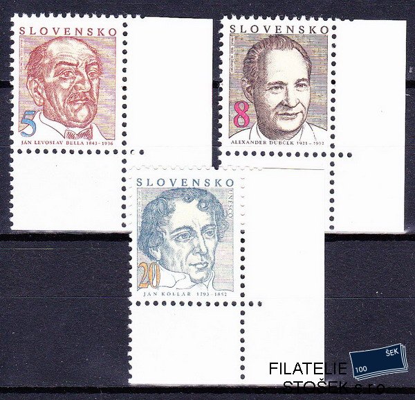 Slovensko známky 0010-2 Rohové známky