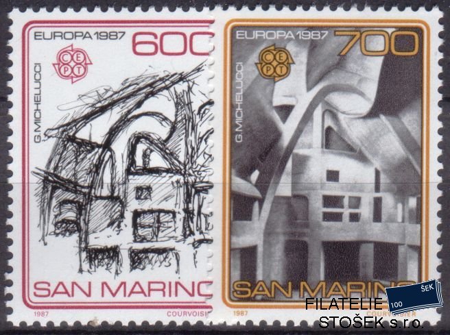 San Marino Mi 1354-5