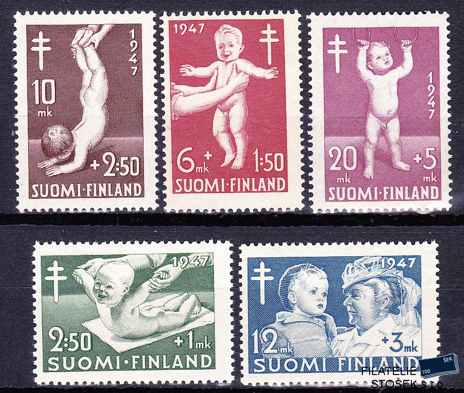Finsko známky Mi 0341-5
