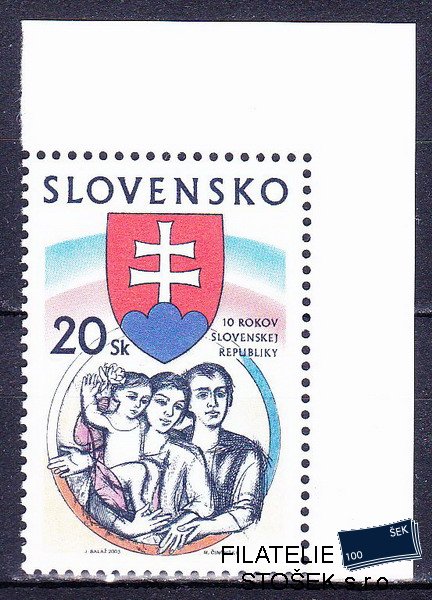 Slovensko známky 0284 DV ZP 3