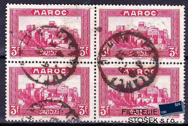 Maroc známky Yv 146 Čtyřblok