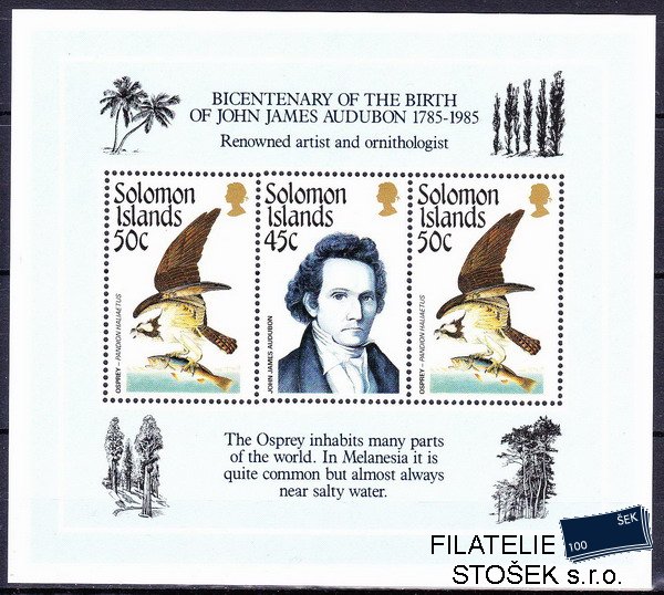 Solomon Islands známky Mi 0562-3 (Bl.18)