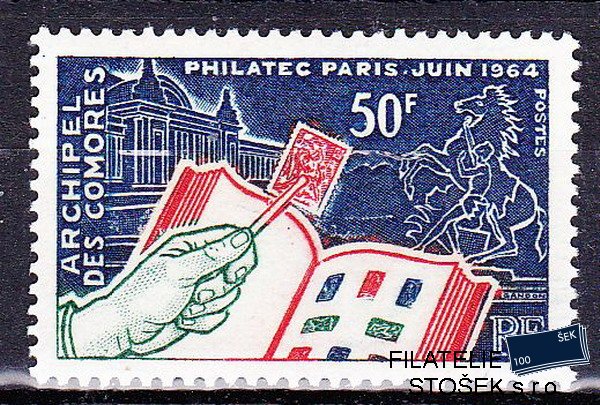 Comores známky 1964 Exposition
