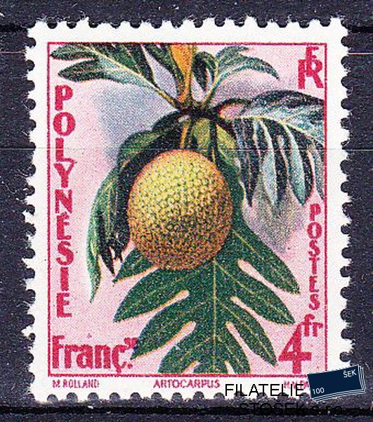 Plynesie známky 1958-9 Flore local