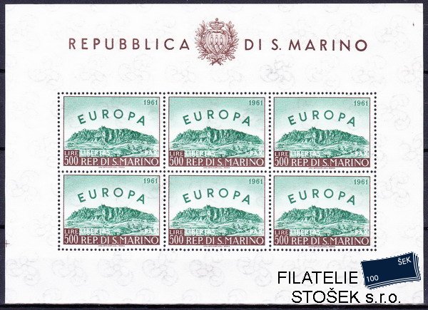 San Marino známky Mi 0700 PL Evropa-Cept