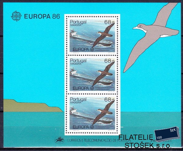 Madeira známky Mi 0106 (Bl.7) Evropa-Cept