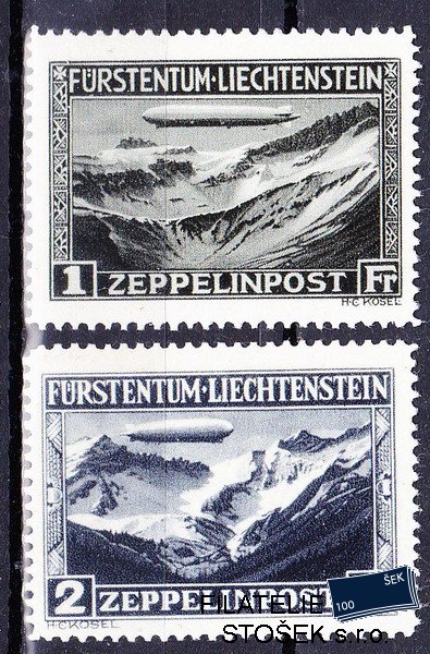Liechtenstein známky Mi 114-5