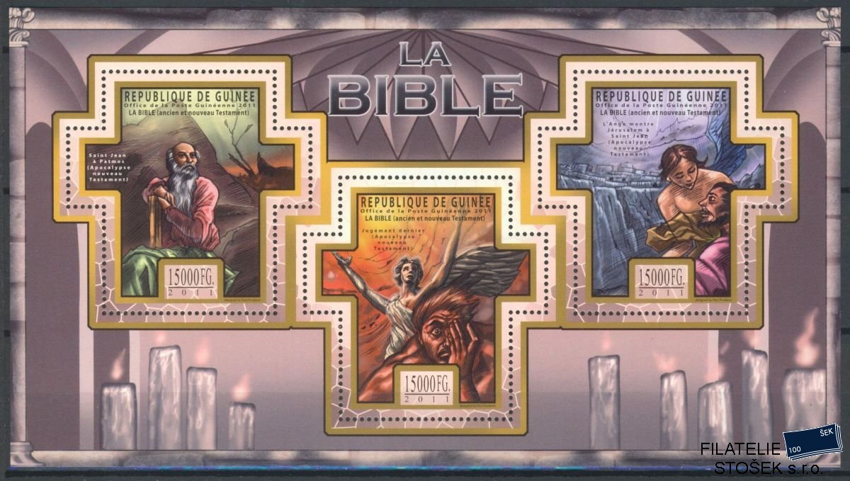 Guinea známky Mi 8514-6 PL Biblické postavy