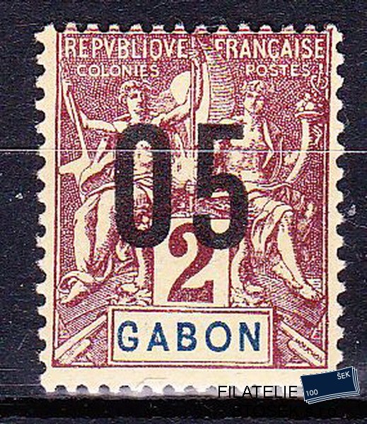 Gabon známky Yv 66 A