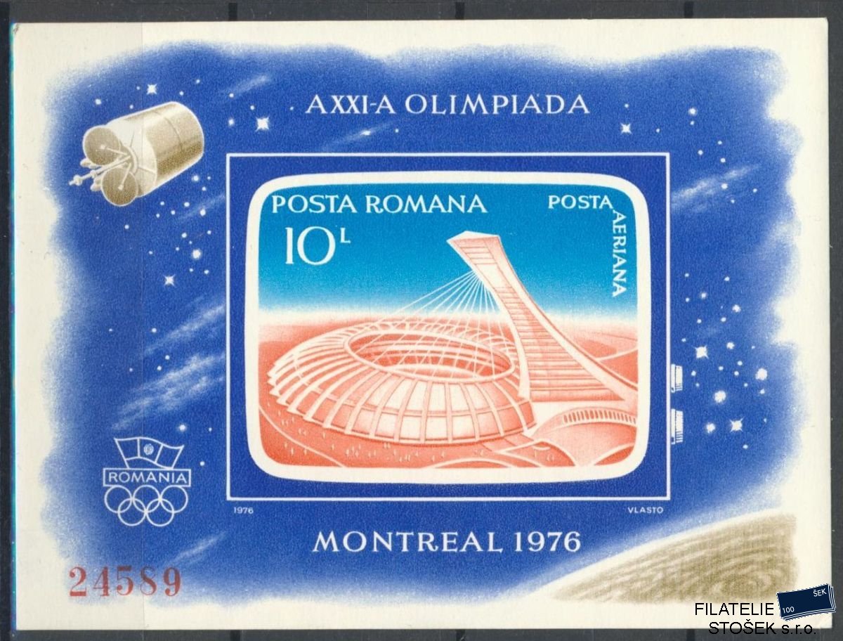 Rumunsko známky Mi Bl.136