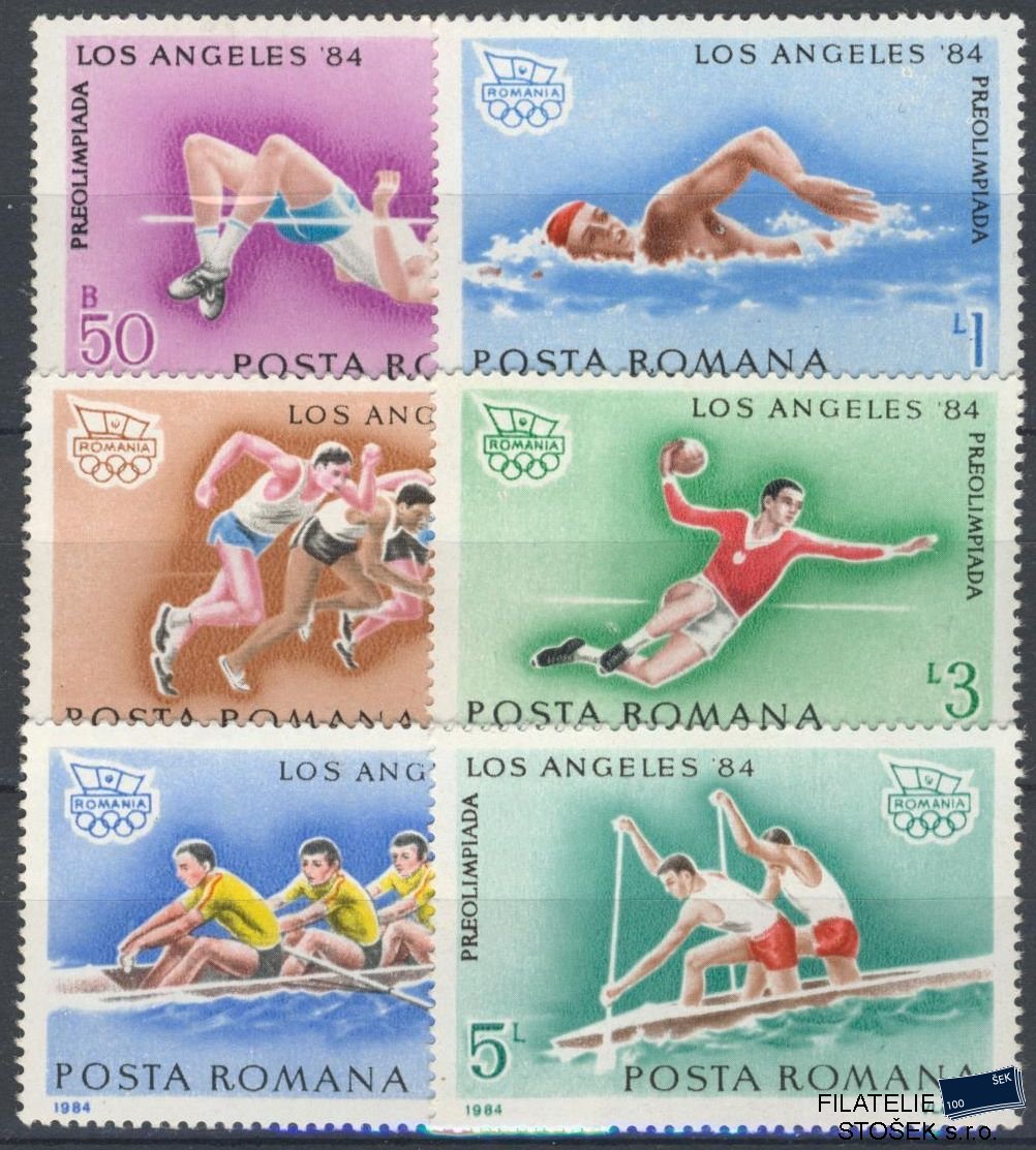 Rumunsko známky Mi 4042-7