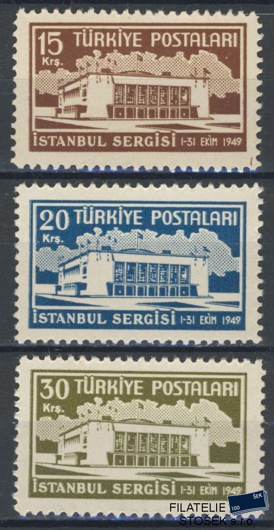 Turecko známky Mi 1241-43