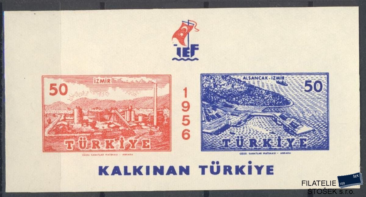 Turecko známky Mi Blok 7
