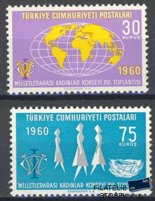 Turecko známky Mi 1767-68