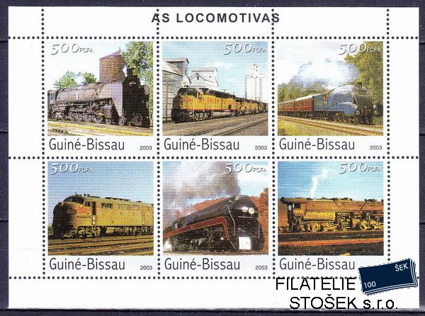 Guinea Bissau známky Mi 2650-5