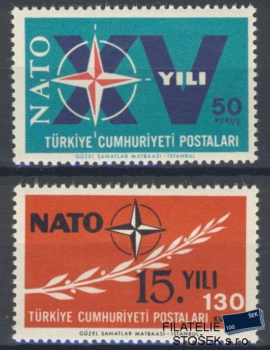 Turecko známky Mi 1899-1900