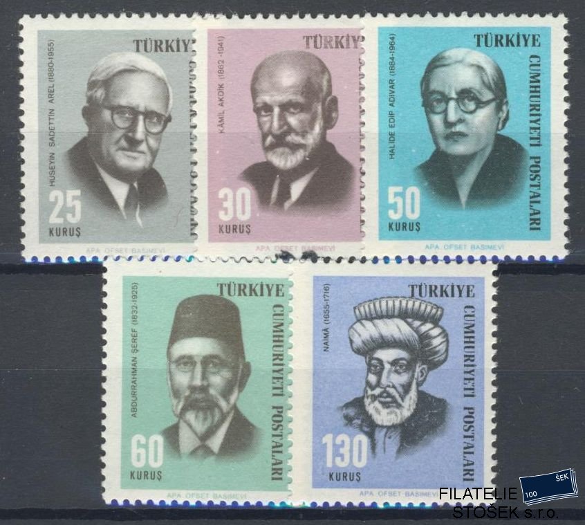 Turecko známky Mi 1990-94