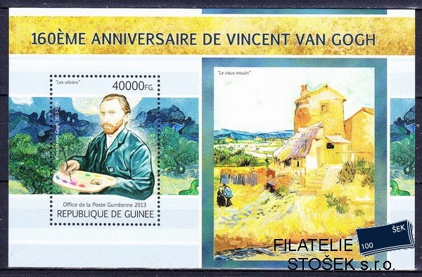 Guinea známky Mi 9744 (Bl.2210) Vincent van Gogh