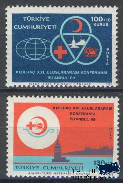Turecko známky Mi 2143-44