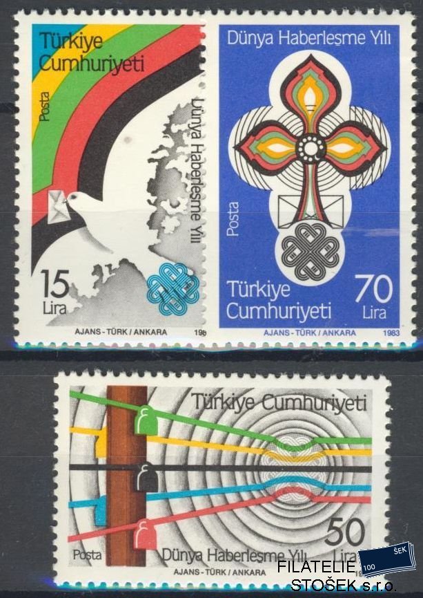 Turecko známky Mi 2645-47