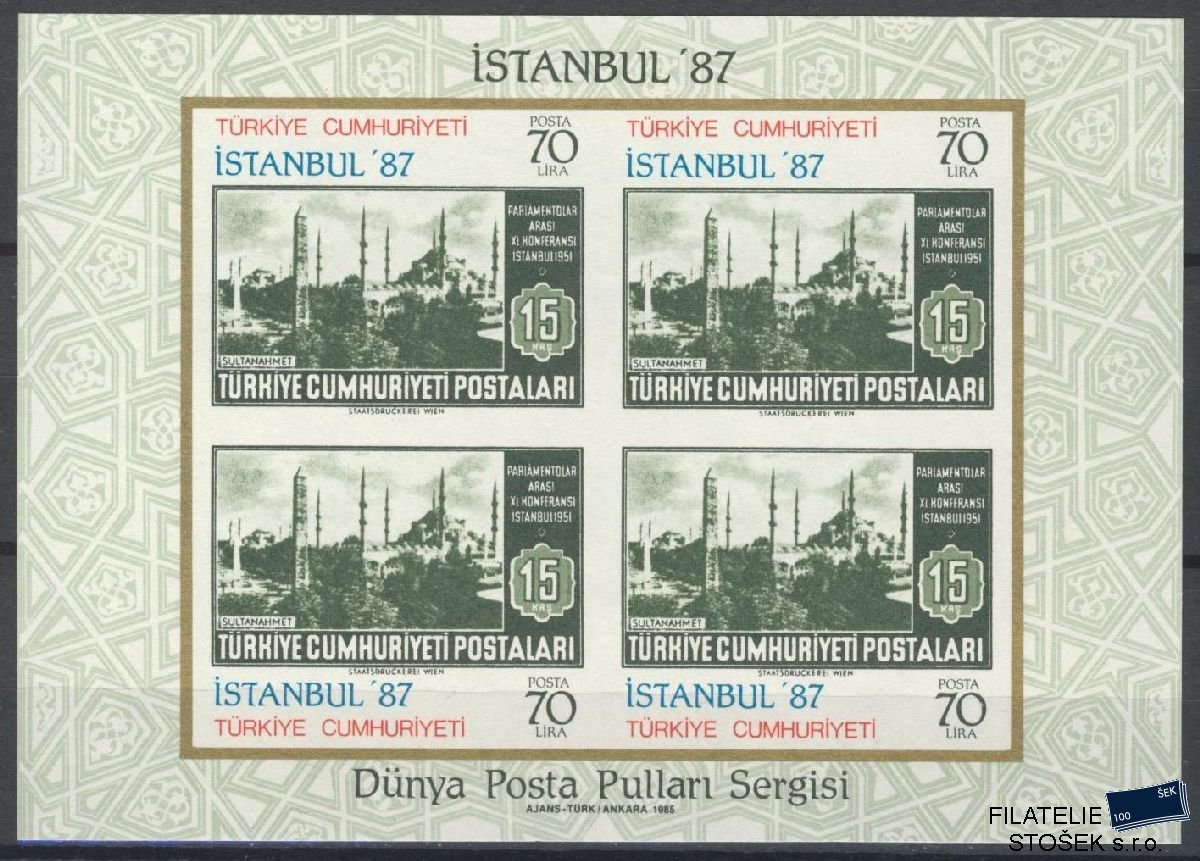 Turecko známky Mi Blok 24