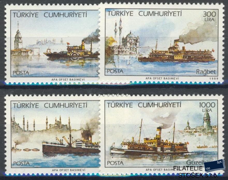 Turecko známky Mi 2857-60