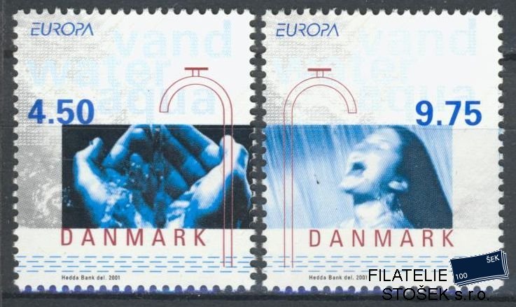 Dánsko známky Mi 1277-8