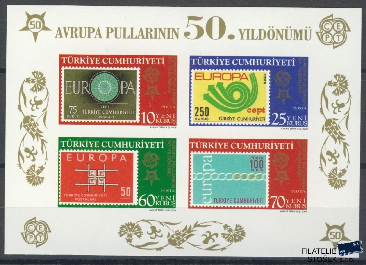 Turecko známky Mi Blok 58