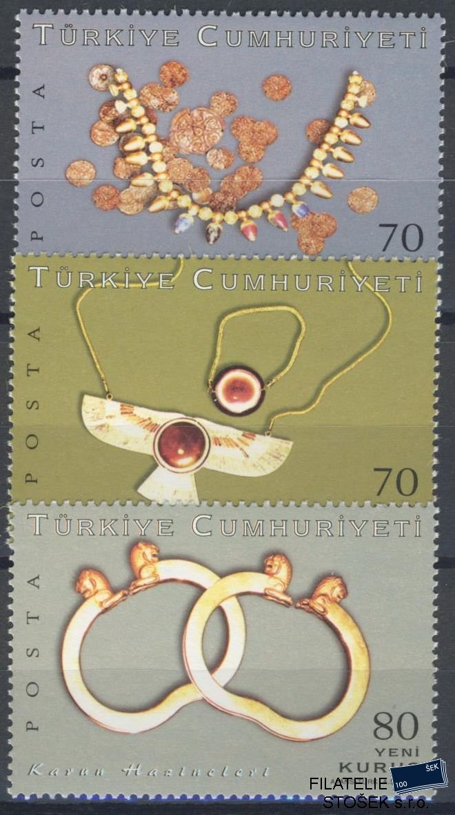 Turecko známky Mi 3529-31