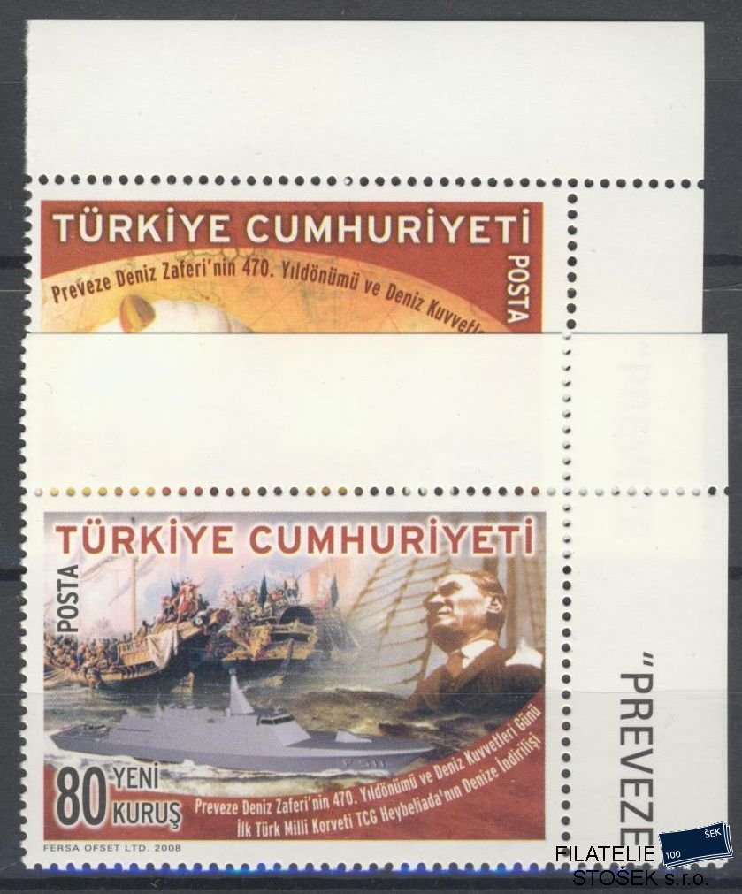Turecko známky Mi 3700-01