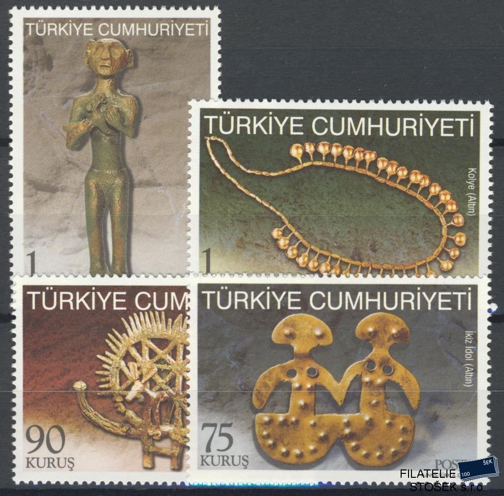 Turecko známky Mi 3810-13