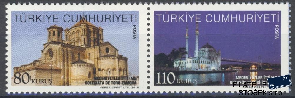 Turecko známky Mi 3854-55