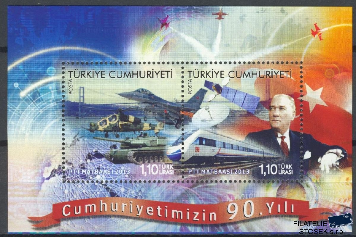 Turecko známky Mi Blok 109