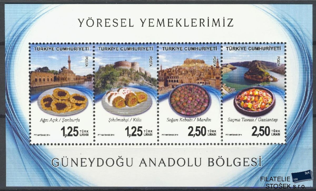 Turecko známky Mi Blok 119