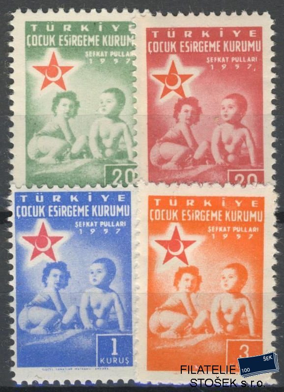 Turecko známky Mi Z 229-32