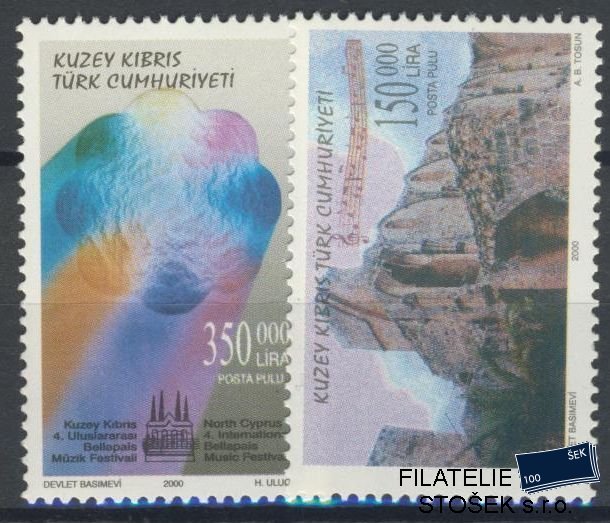 Turecký Kypr známky Mi 518-19