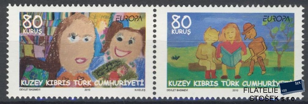 Turecký Kypr známky Mi 711-12