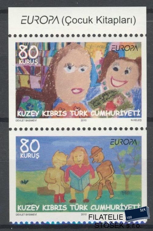 Turecký Kypr známky Mi 711-12