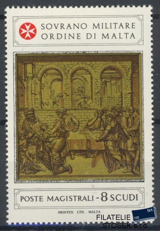 Řád Maltézských rytířů známky Sassone 209