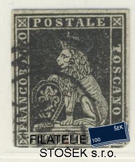 Toskansko známky Mi 1 - zk Koehler