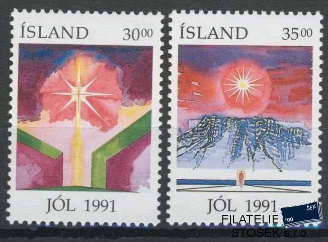 Island známky Mi 758-9