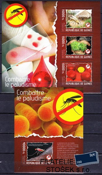 Guinea známky Mi 10299-301+Bl.2350