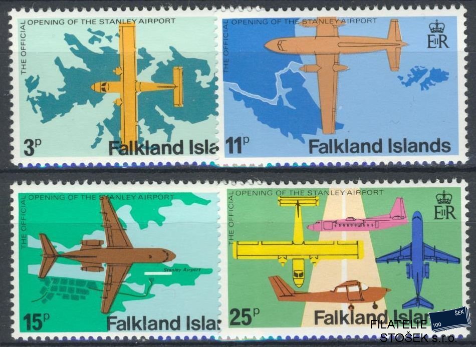 Falkland Islands známky Mi 284-87