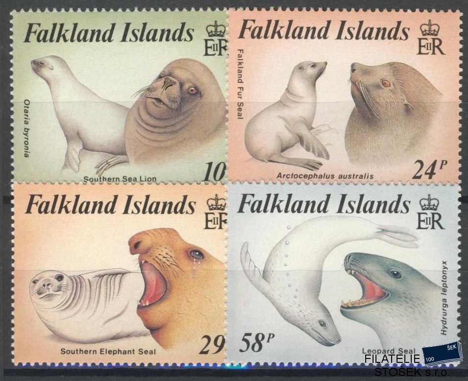 Falkland Islands známky Mi 464-67