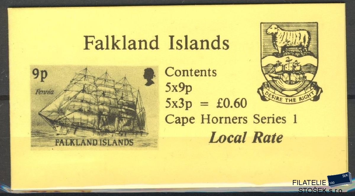 Falkland Islands známky Mi 490+496 MH