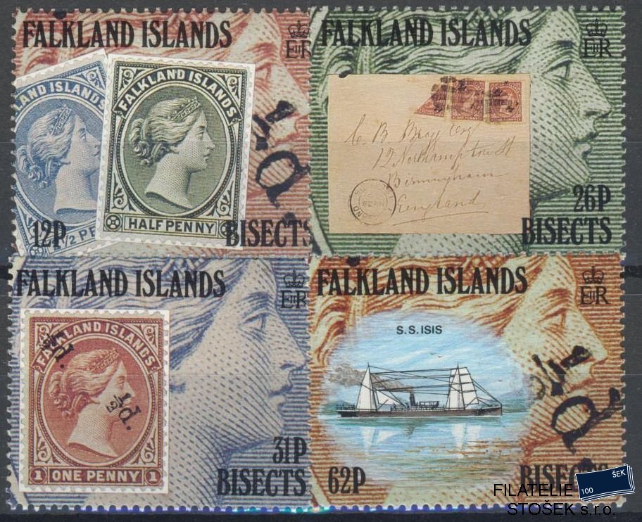 Falkland Islands známky Mi 544-47