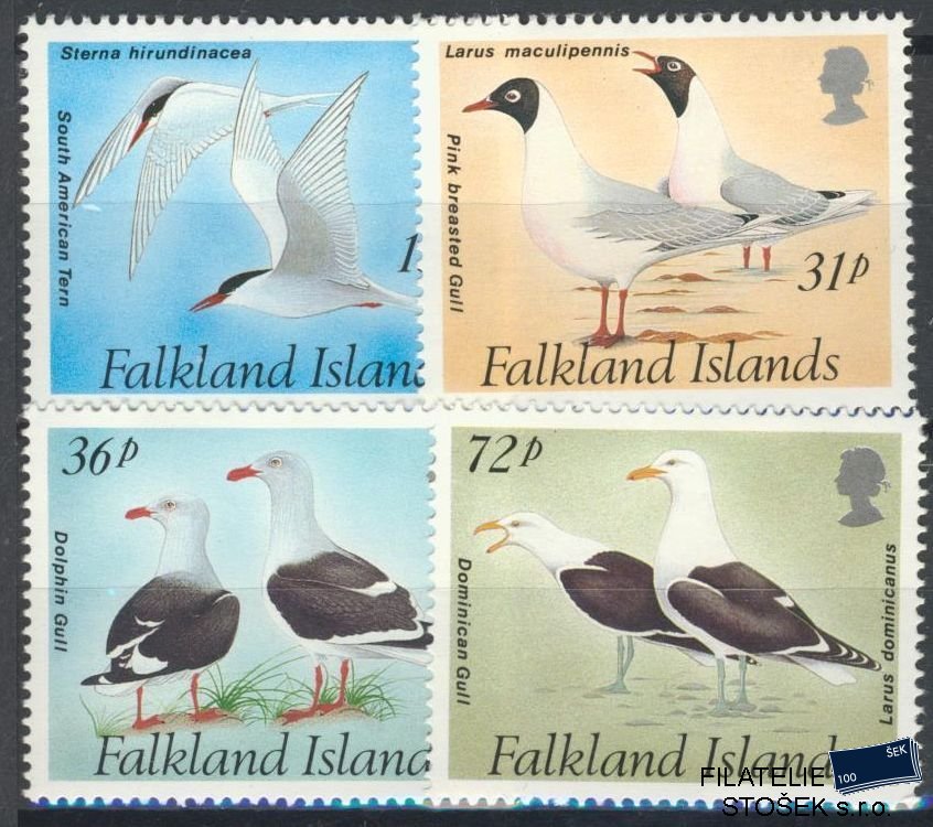 Falkland Islands známky Mi 575-78