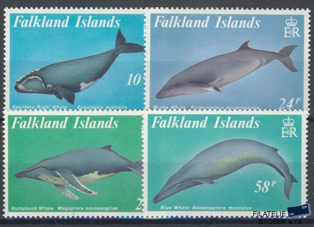 Falkland Islands známky Mi 678-81
