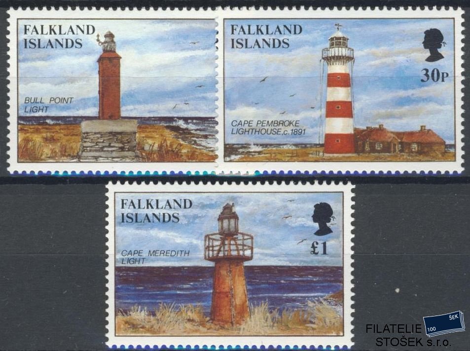 Falkland Islands známky Mi 698-700