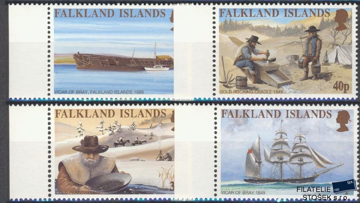 Falkland Islands známky Mi 763-66